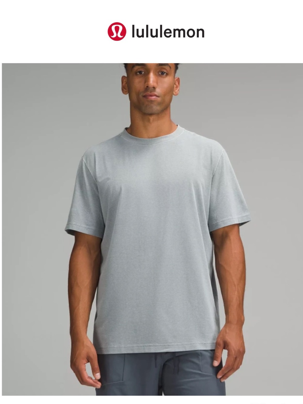 lululemon Men’s Classic fir Short Sleeve Crew Tee